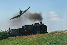 Honderden Hollandse treinen en locomotieven werden in WW2 beschoten