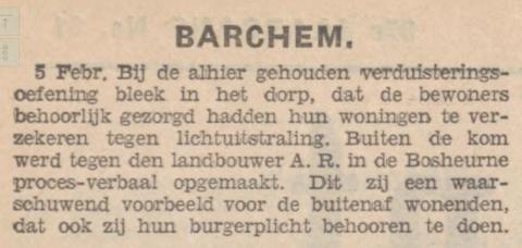 Lichtverduistering ook voor buitenaf wonenden