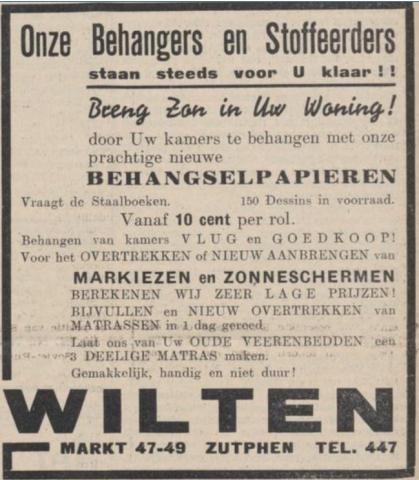 Wilten op de Houtmarkt