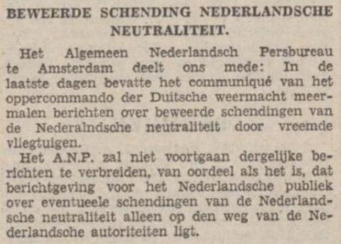 Duitsland beweert