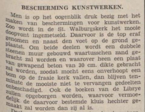 Zutphen gaat uit voorzorg haar kunstwerken beschermen