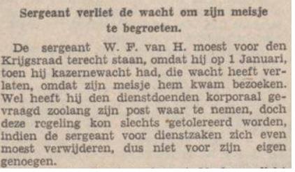 Liefje van de militair
