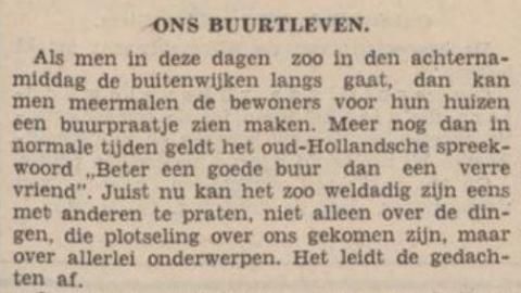 Goede buur