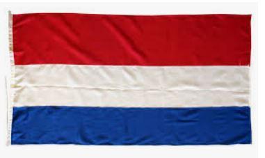 Nederlandse driekleur op de grond bracht redding