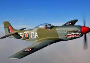 Éen P-51 Mustang