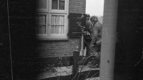 Duitse soldaten bij het Bonendaal te Warnsveld (Jan Thate)