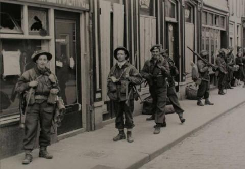 Canadezen in de Spittaalstraat