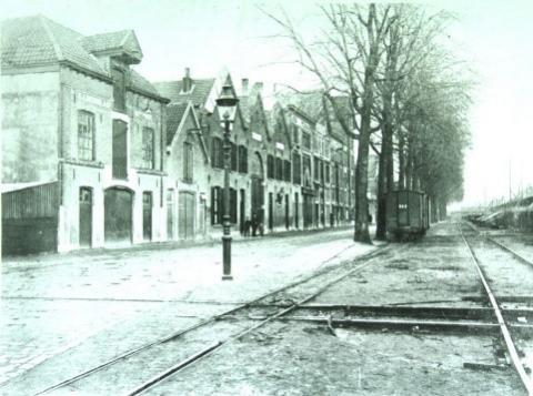 Hier in de Noorderhaven was het pakhuis van Levison 