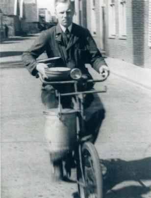 Gevaarlijke ritjes met melk op de fiets
