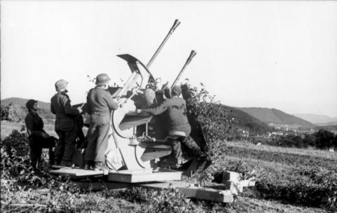 De FLAK bij Zutphen werd uitgeschakeld 