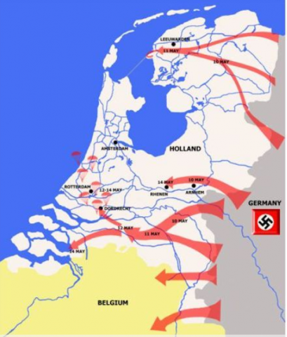 Fall Gelb, het invalsplan van de Nazi's 