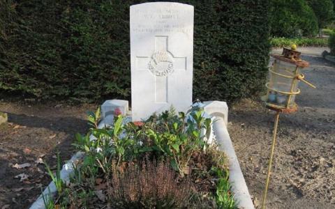 Het graf van William Gibbs Abbott