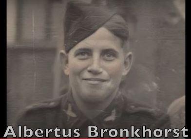 Albertus Bronkhorst in een onbekend tenue.