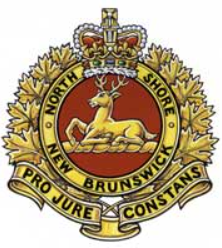 Het wapen van The North Shore (New Brunswick) Regiment