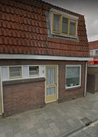 De Borrostraat 2 waar hij met zijn gezin woonde
