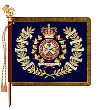 Het wapen van Le Régiment de la Chaudière