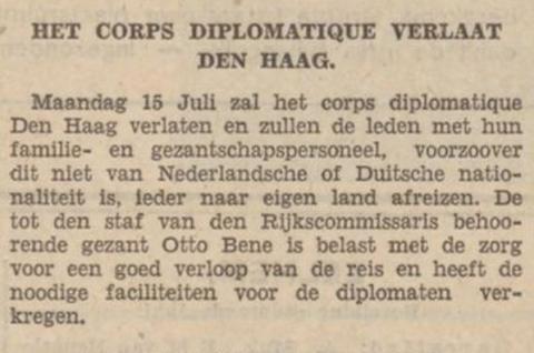Corps diplomatique