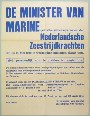 De Minister