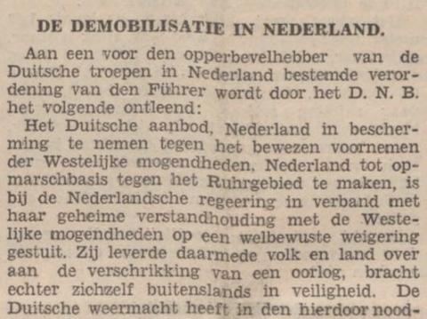 Demobilisatie