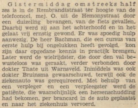 Dokter Thate uit Warnsveld