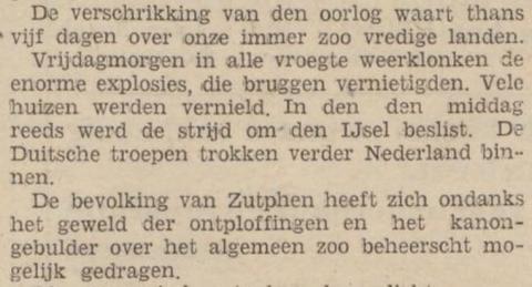 Een woord tot onze lezers