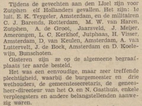 Een woord tot onze lezers