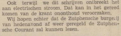 Een woord tot onze lezers