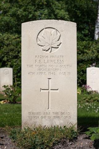 Het graf van Francis Earl Lawless