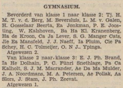 Het gymnasium