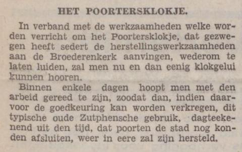 Weer in ere zal zijn hersteld
