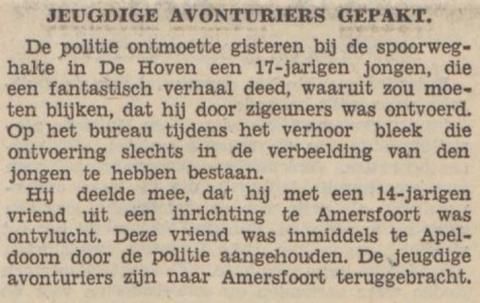 Ontvoerd door zigeuners...