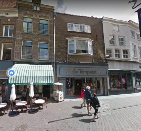 Korte Hofstraat 12, het vermoedelijke adres waar zij woonde