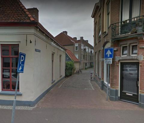 De na de oorlog grotendeels vernieuwde Lievenheersteeg