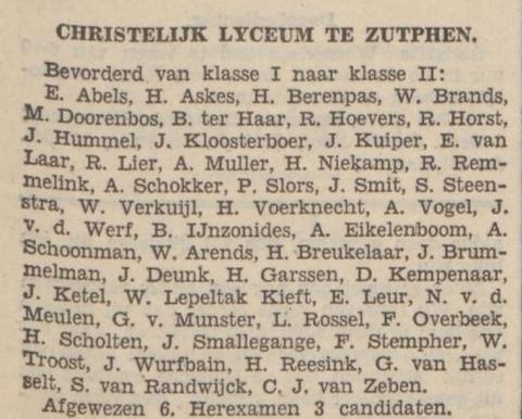 Het Chr. Lyceum 