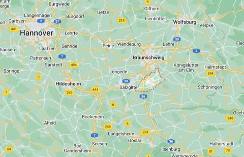 Wolfenbüttel bij Hannaover