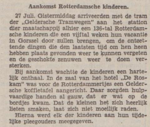 Opvang Rotterdamse kinderen