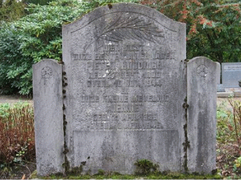 Het familiegraf van de familie Buddingh