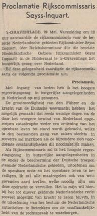 Proclamatie