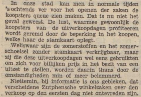 Uitverkoop