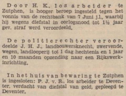 Uitspraken van de rechter