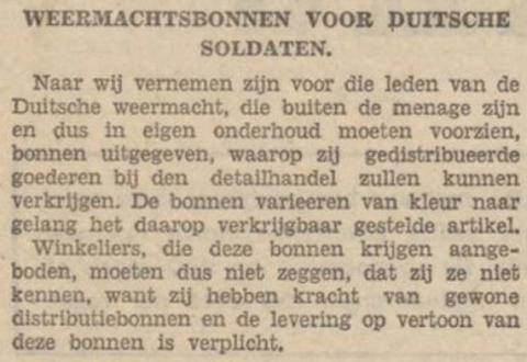 Weermachtsbonnen