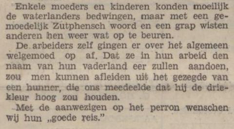 Honderd Hollanders gaan werken in Duitsland