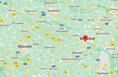 Gadderbaum bij Bieleveld waar hij overleed