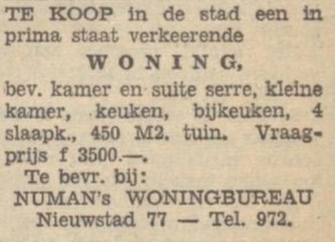 Woning te koop
