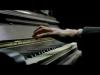 Piano spelen in de kou